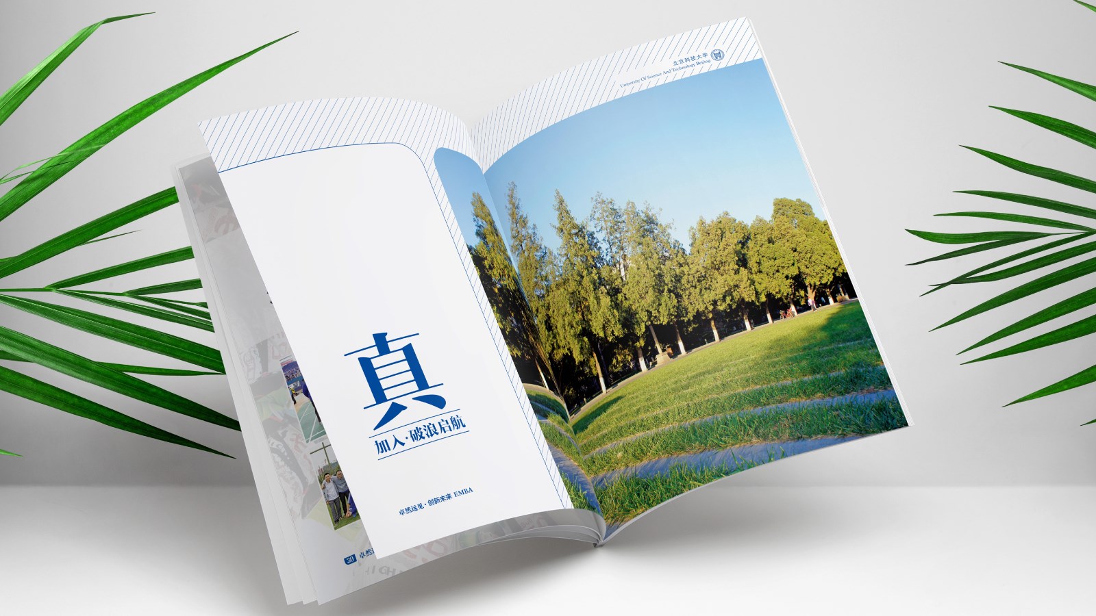 北科大平面宣傳畫(huà)冊設計制作