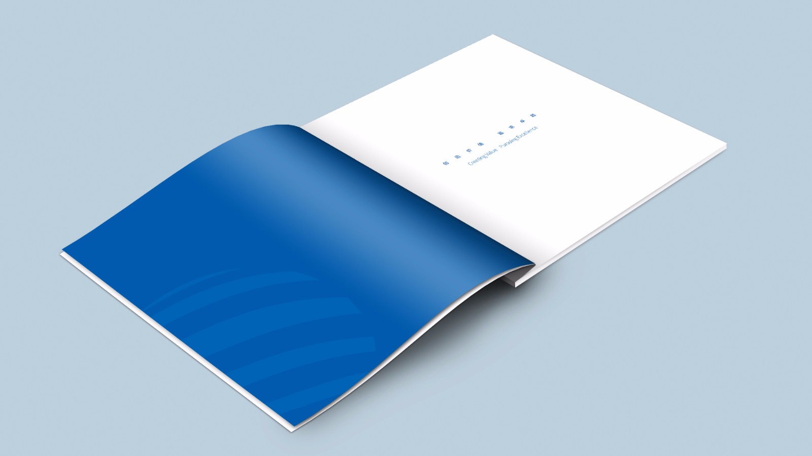 中化石油平面畫(huà)冊設計